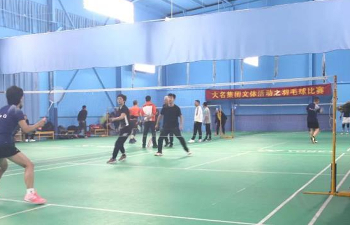 大名集團文體活動之羽毛球比賽

