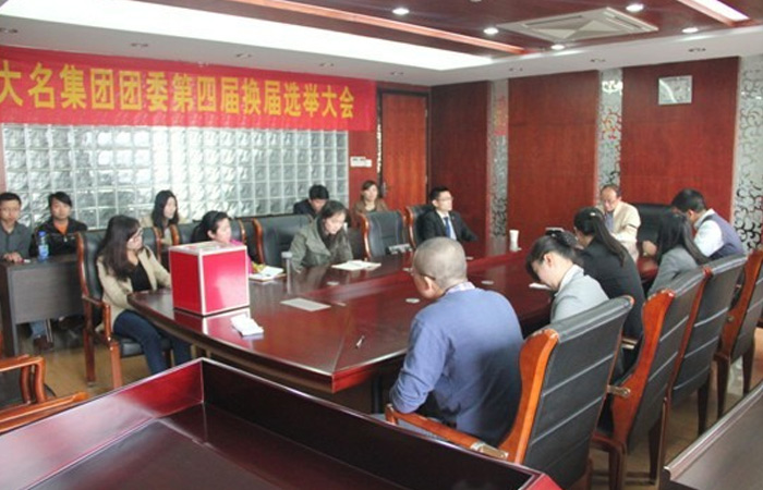 大名集團(tuán)團(tuán)委換屆選舉大會(huì)隆重召開
