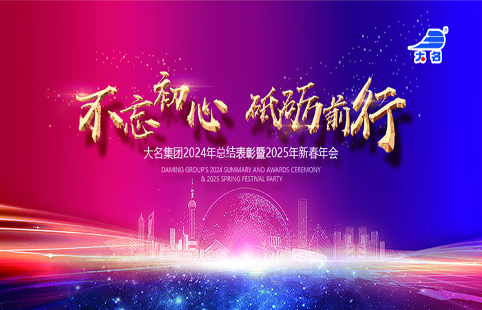 大名集團2024年度總結表彰暨2025年新春年會