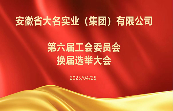 大名集團(tuán)第六屆工會(huì)委員會(huì)換屆選舉大會(huì)順利召開(kāi)