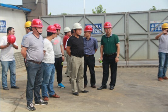 蒙城、霍山項目團隊實地學習參觀肥西名邦?中央公館項目