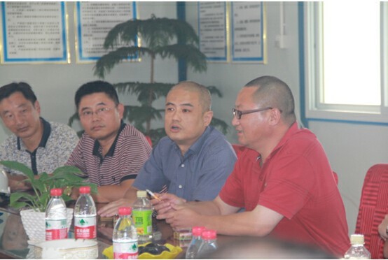 蒙城、霍山項目團隊實地學習參觀肥西名邦?中央公館項目