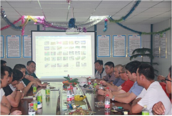 蒙城、霍山項目團隊實地學習參觀肥西名邦?中央公館項目